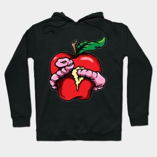 Apple Worm Hoodie